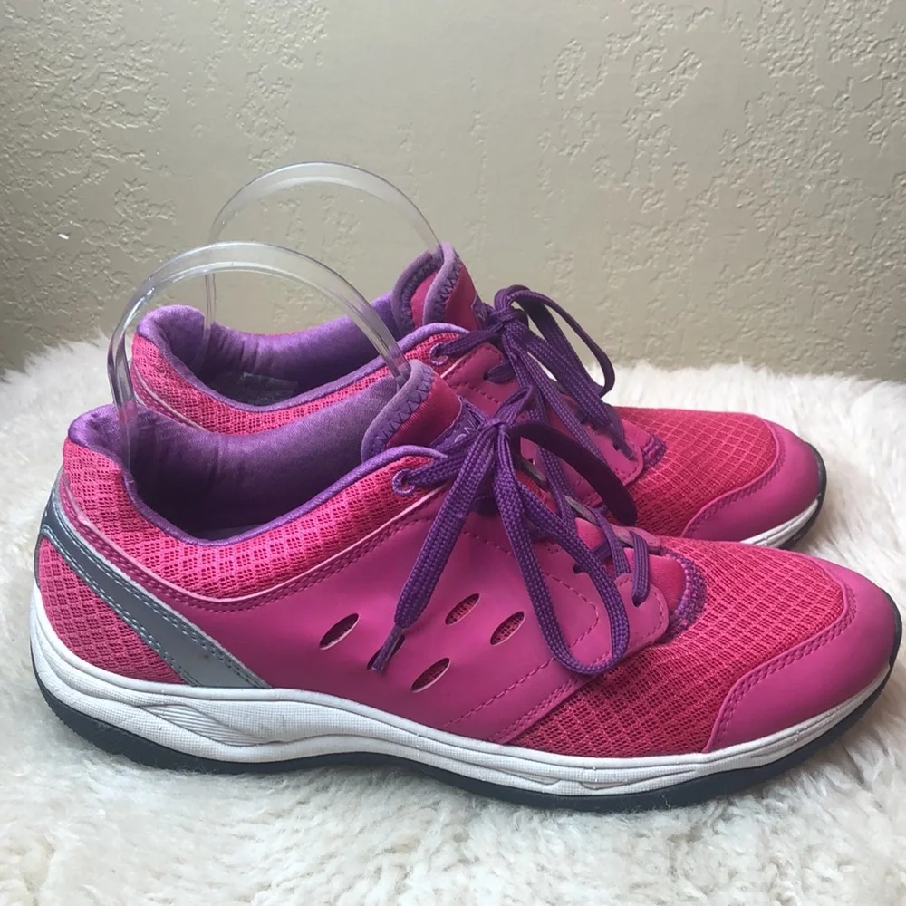 Vionic Pink Purple Athletic Sneakers
